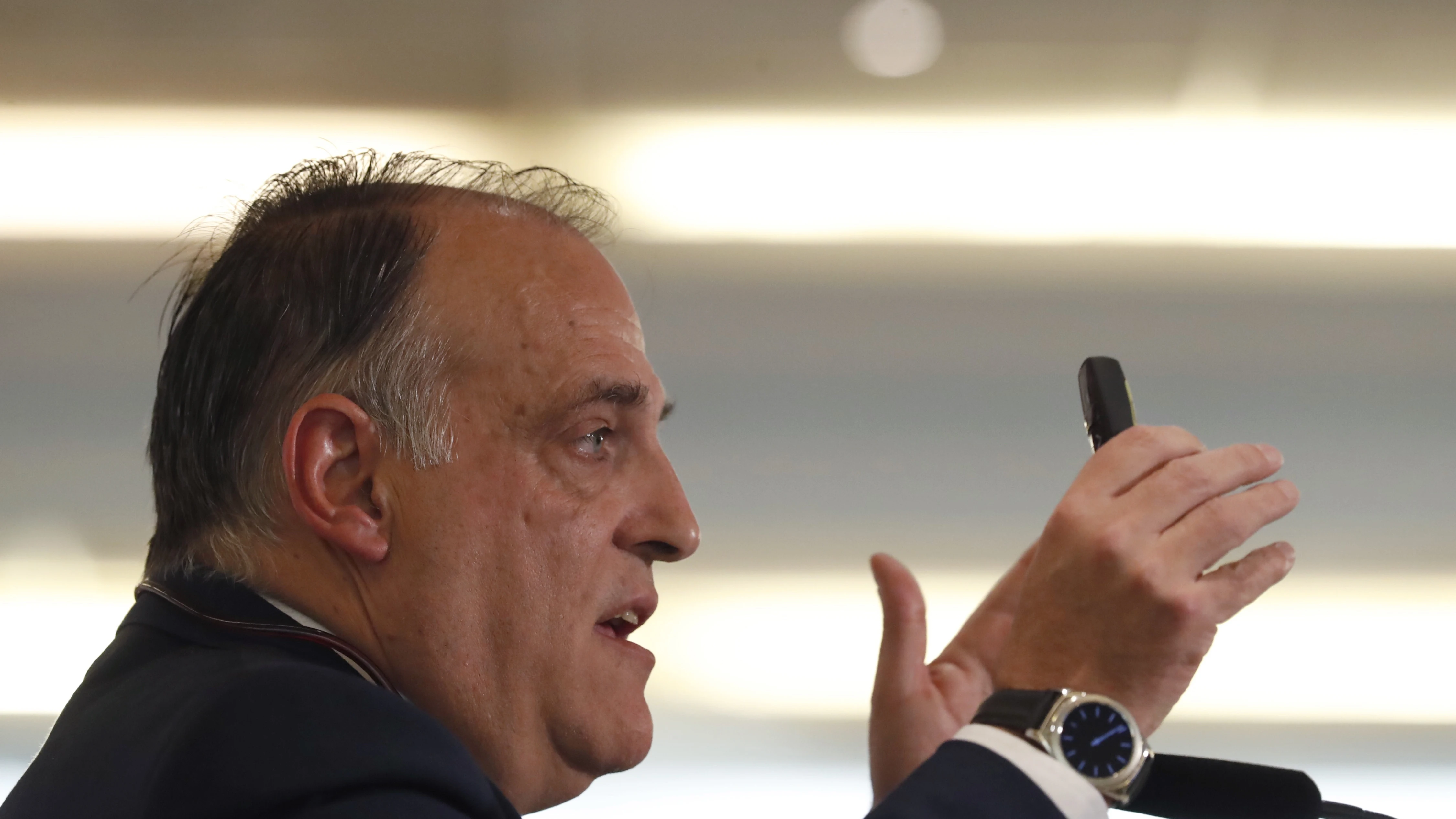 Javier Tebas, presidente de LaLiga