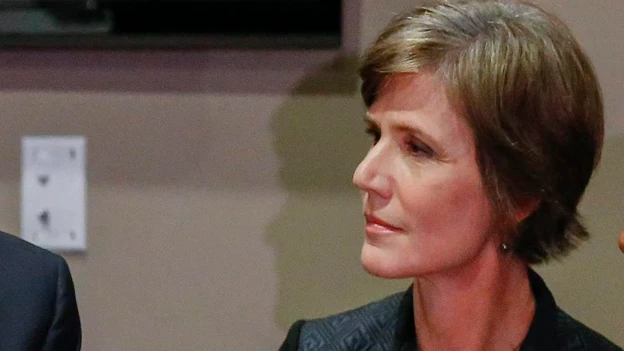  Sally Yates, exfiscal general de EEUU