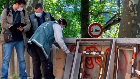 Examinan el robo de obras de arte Examinan el robo de obras de arte