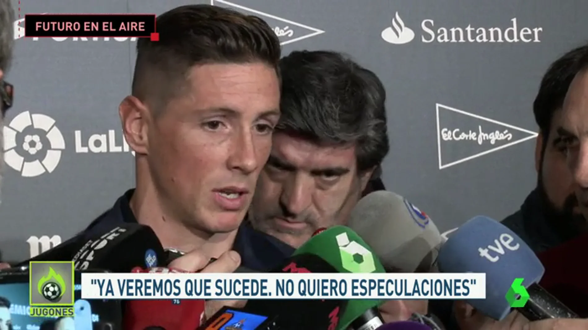 Frame 35.7907 de: Fernando Torres sobre su renovación con el Atlético: "Lo que tenga que pasar, pasará"