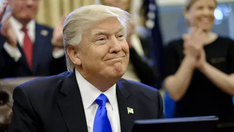 Trump en una imagen de archivo Trump en una imagen de archivo