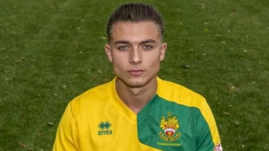El futbolista Alfie Barker