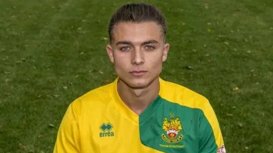 El futbolista Alfie Barker El futbolista Alfie Barker