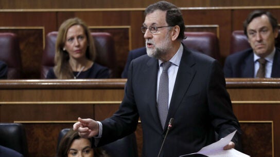 Mariano Rajoy en el Congreso