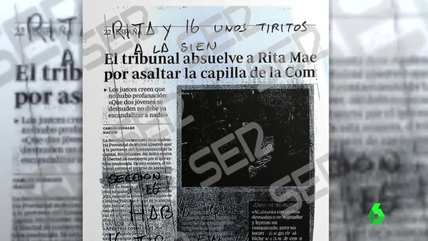Amenazas a Rita Maestre
