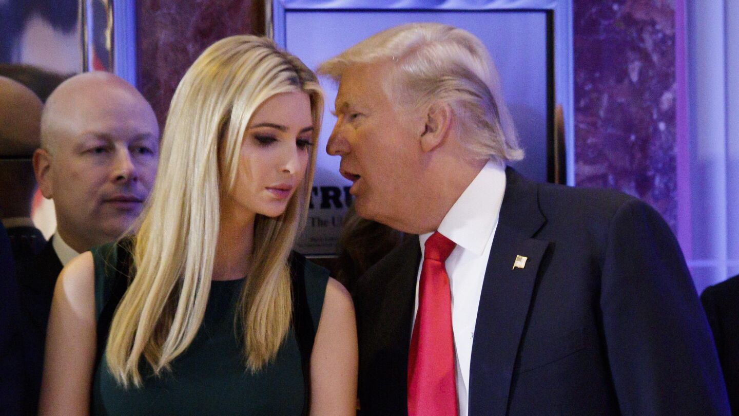 Ivanka y Donald Trump