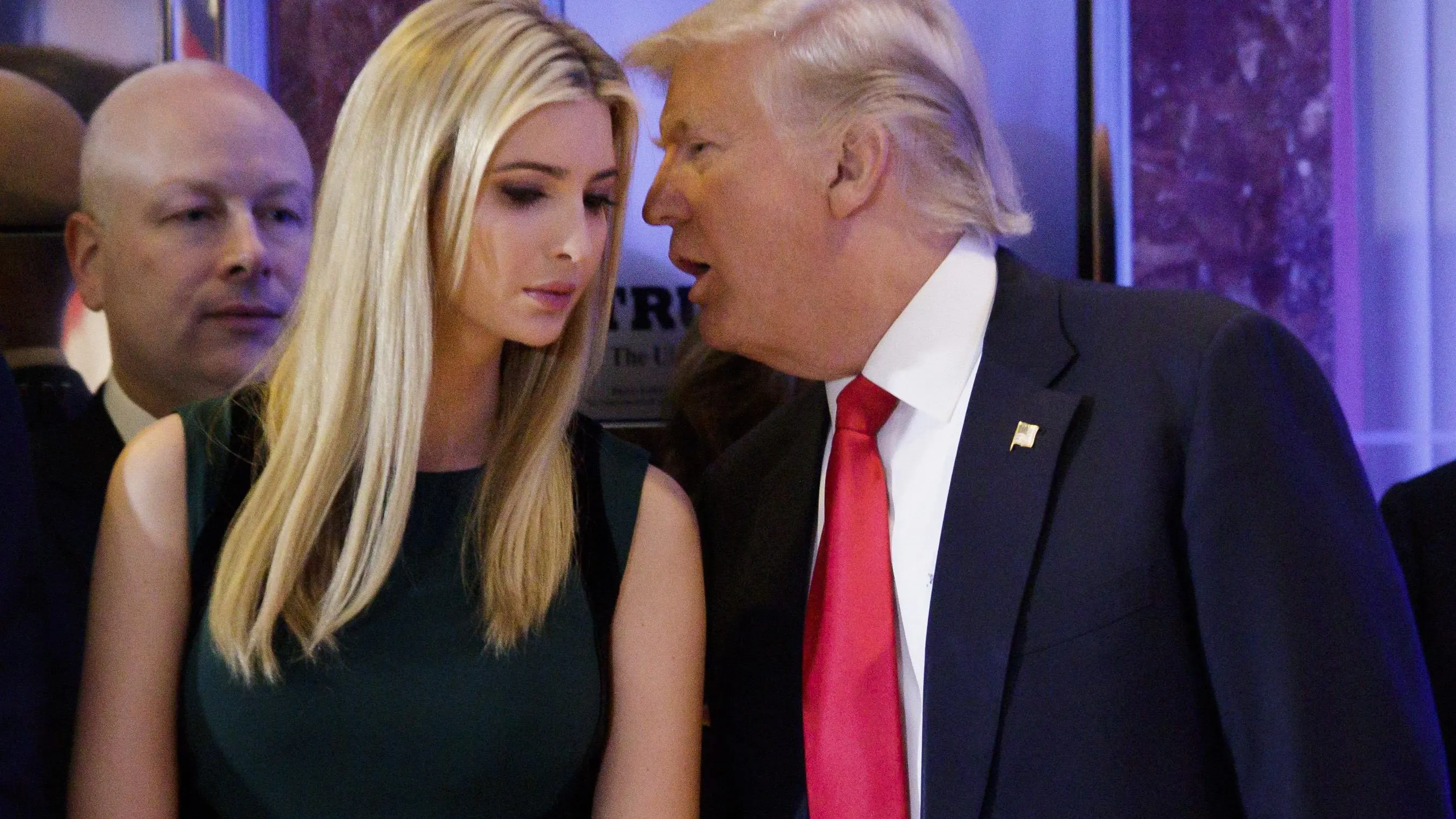 Ivanka y Donald Trump