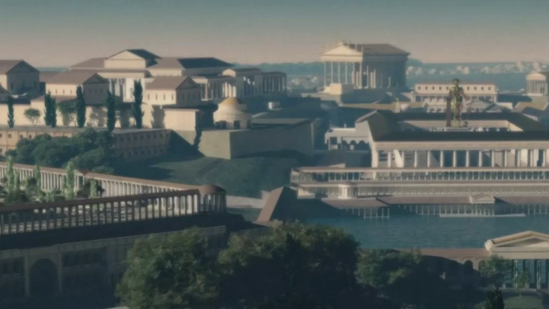 Frame 0.0 de: Vivir como un emperador: así era la enorme vivienda de Nerón