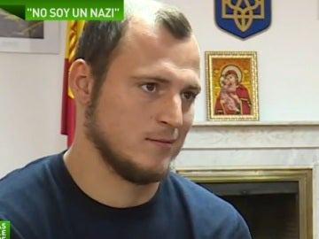 El jugador de fútbol Roman Zozulya El jugador de fútbol Roman Zozulya