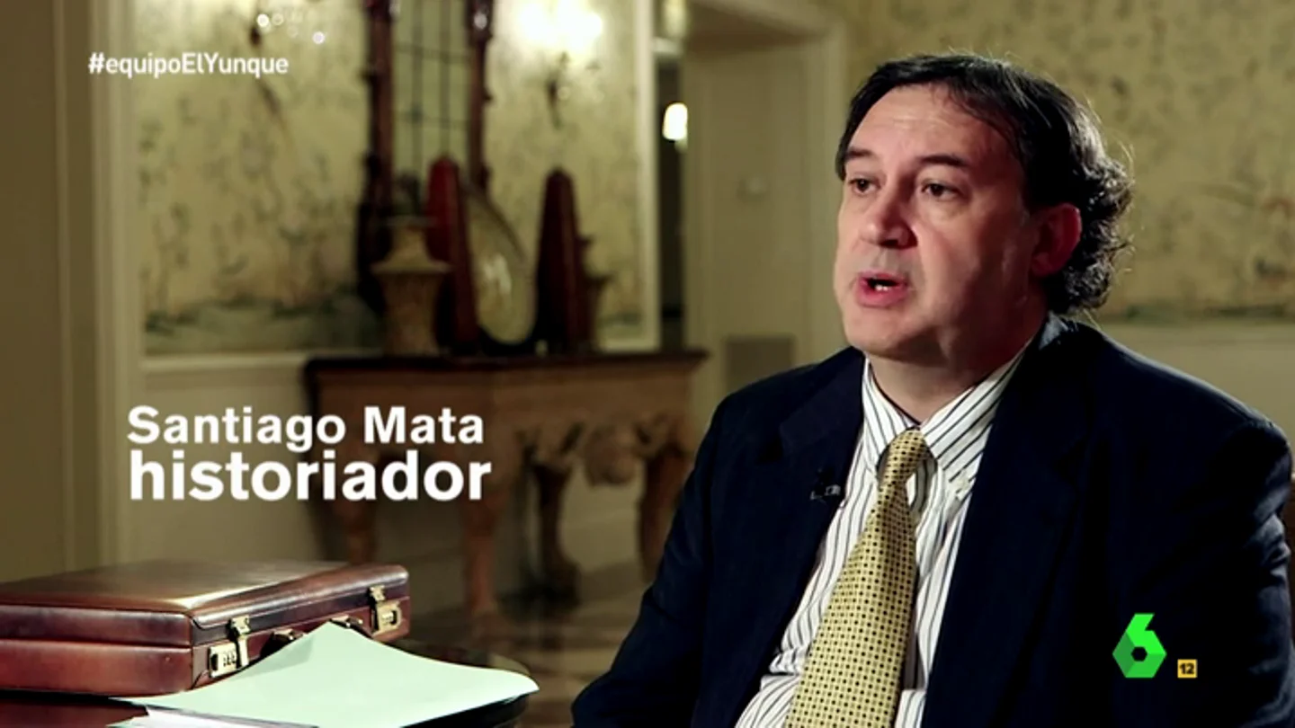 Frame 80.532766 de: Santiago Mata, historiador: "En 'El transparente' se citan las asociaciones que 'El Yunque' utiliza como tapaderas como HazteOir" Frame 80.532766 de: Santiago Mata, historiador: "En 'El transparente' se citan las asociaciones que 'El Yunque' utiliza como tapaderas como HazteOir"