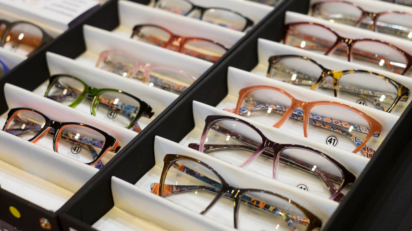Expositor de gafas