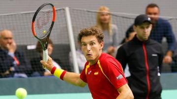 Pablo Carreño durante el partido