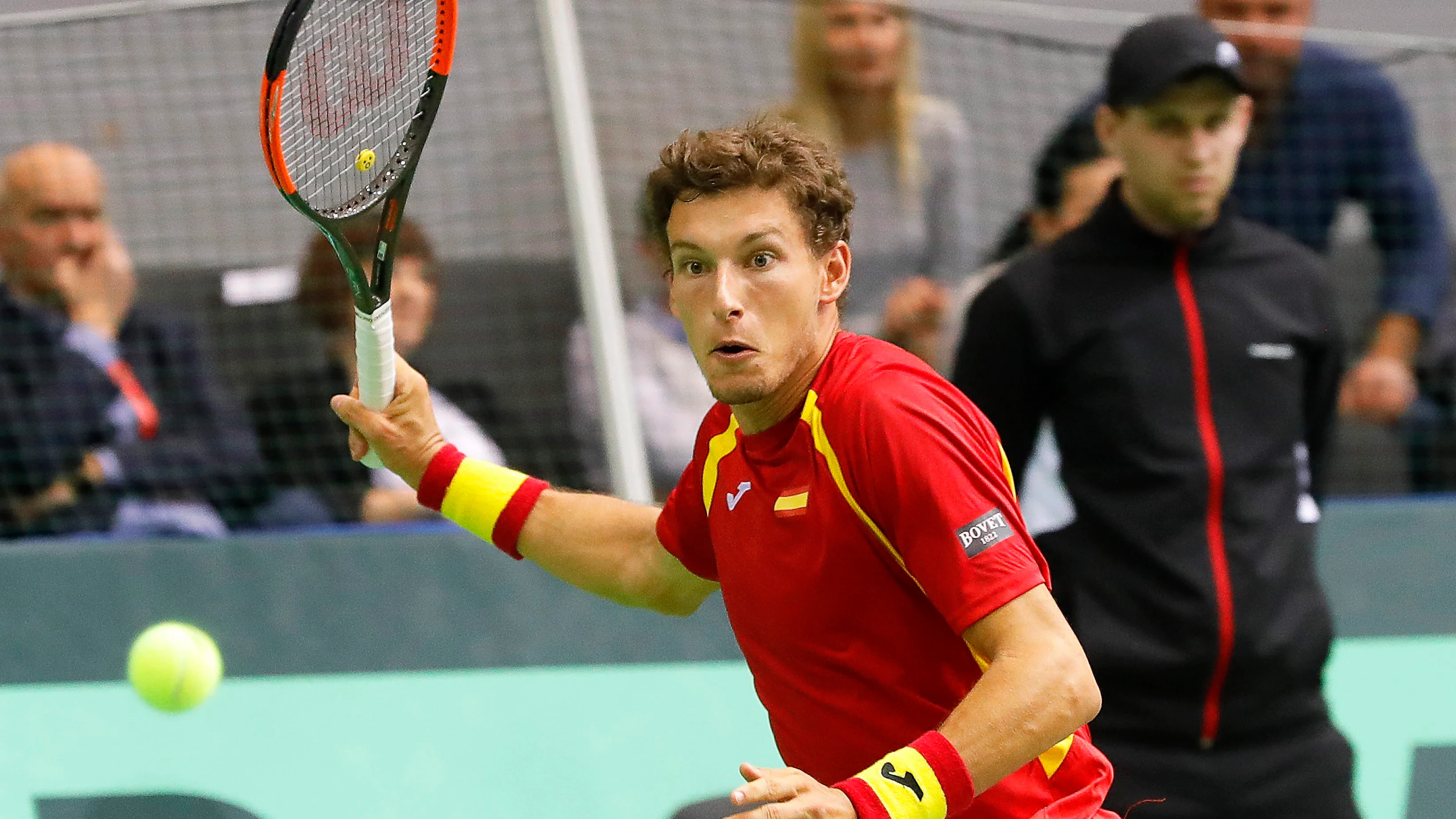 Pablo Carreño durante el partido