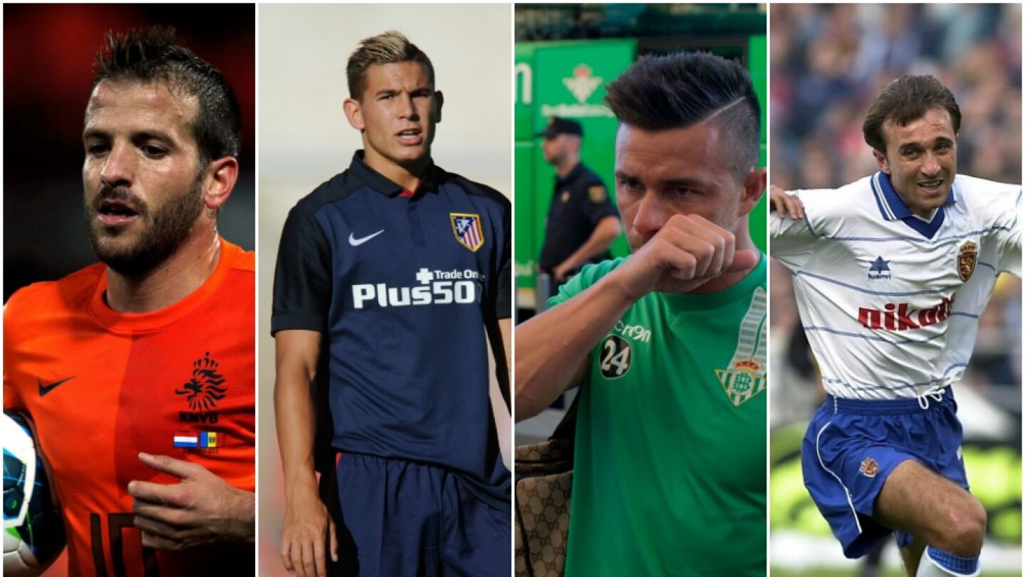 Van der Vaart, Hern&aacute;ndez, Ruben Castro y Juanele