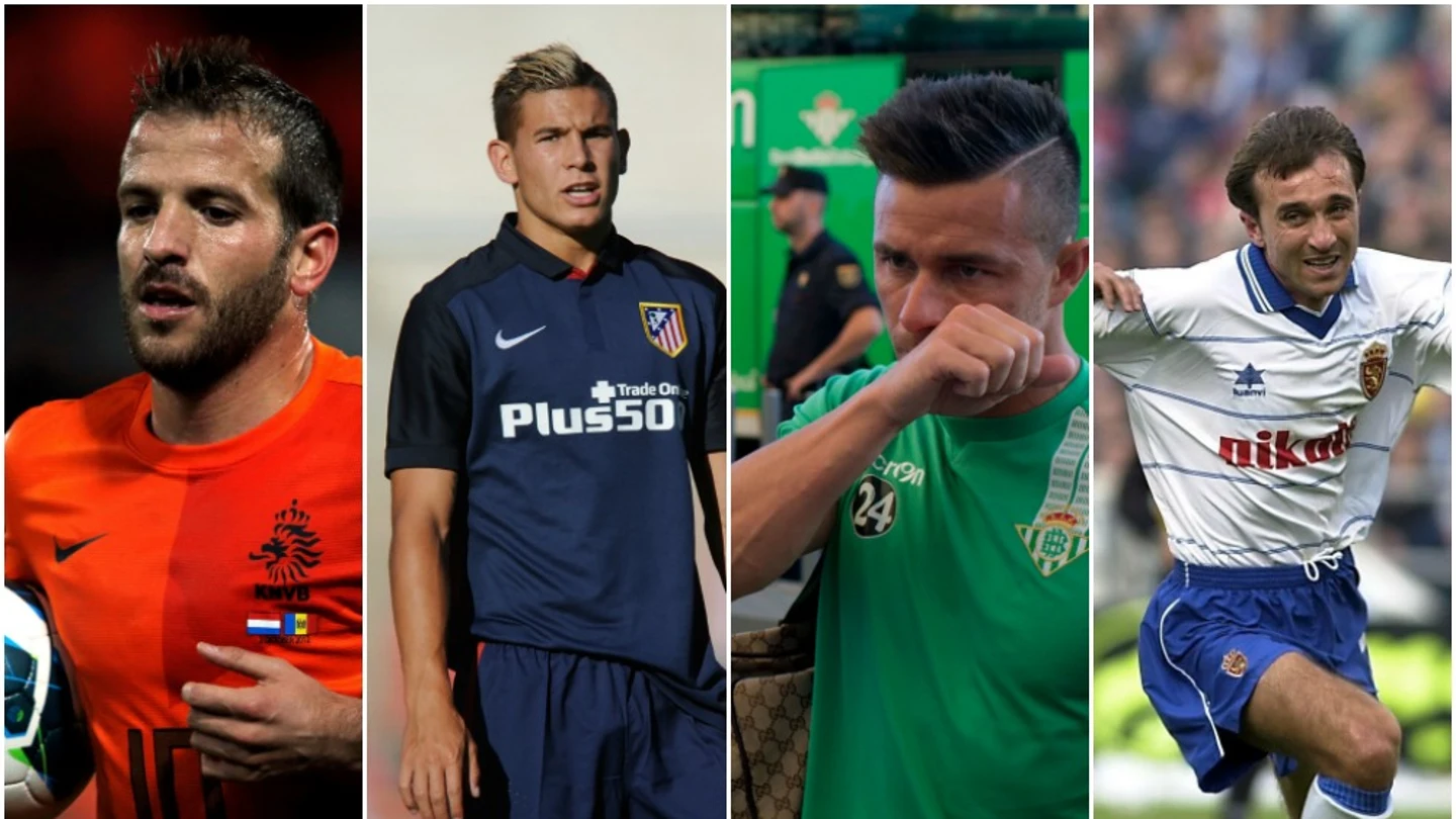 Van der Vaart, Hernández, Ruben Castro y Juanele Van der Vaart, Hernández, Ruben Castro y Juanele