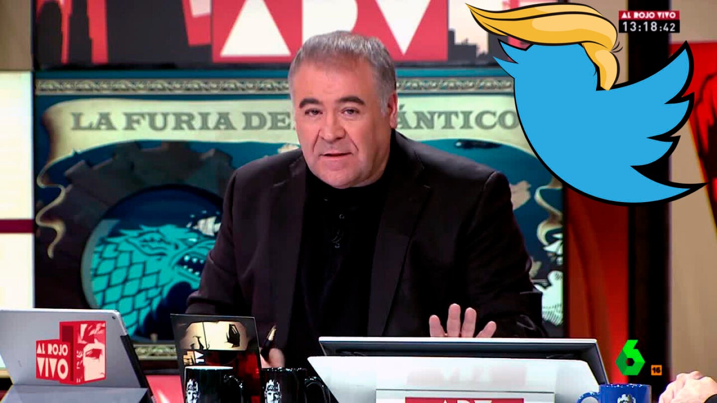 Al Rojo Vivo le da una est&eacute;tica Trump al p&aacute;jaro de Twitter