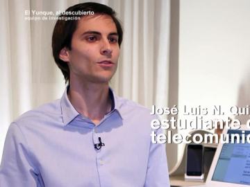 José Luis Quijada, estudiante de telecomunicaciones José Luis Quijada, estudiante de telecomunicaciones