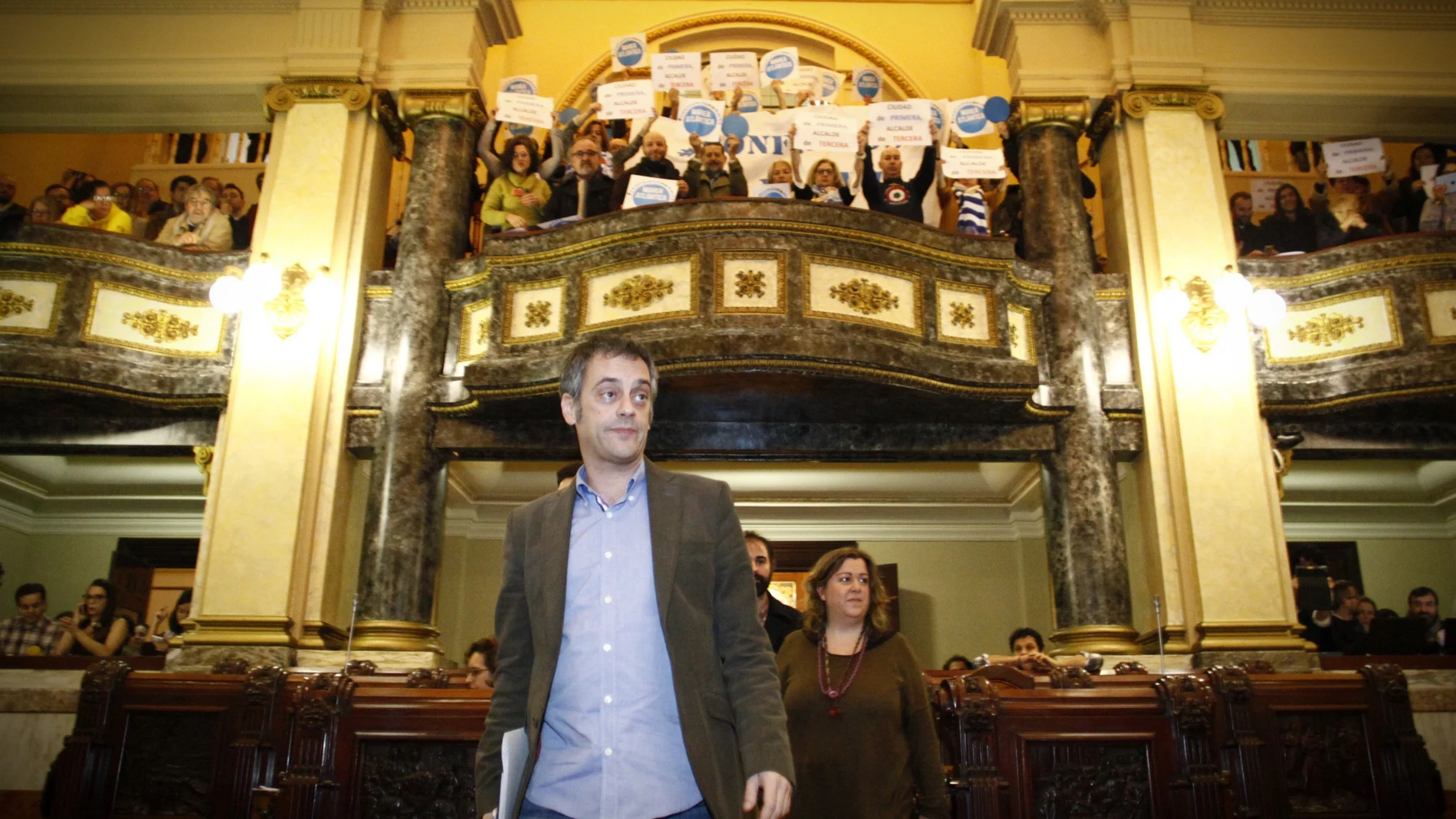Xulio Ferreiro, alcalde de A Coruña