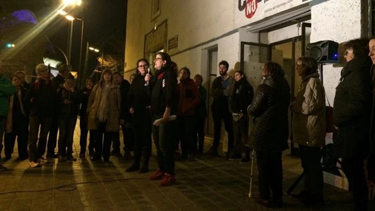 'CIES NO' se encierra para que no reabran el centro de Zarpadores El objetivo es que se cierren todos los centros de España