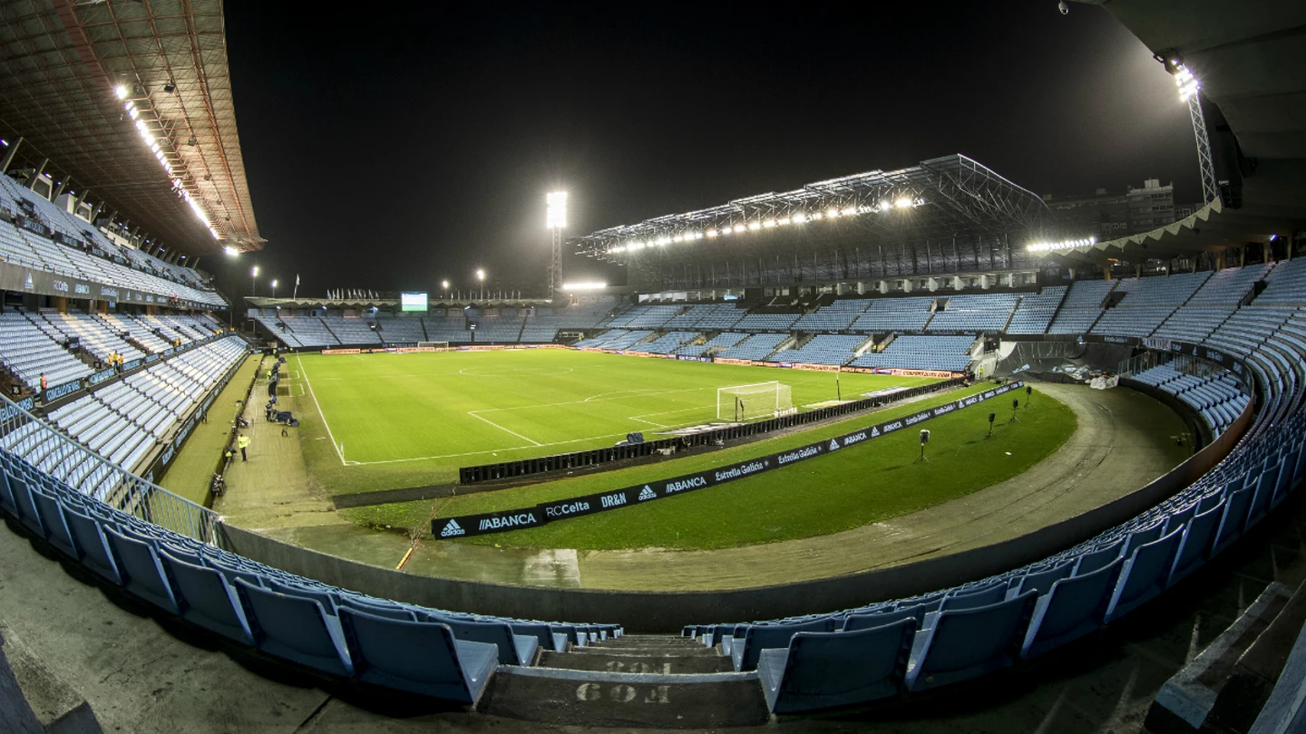 El estadio de Balaídos El estadio de Balaídos