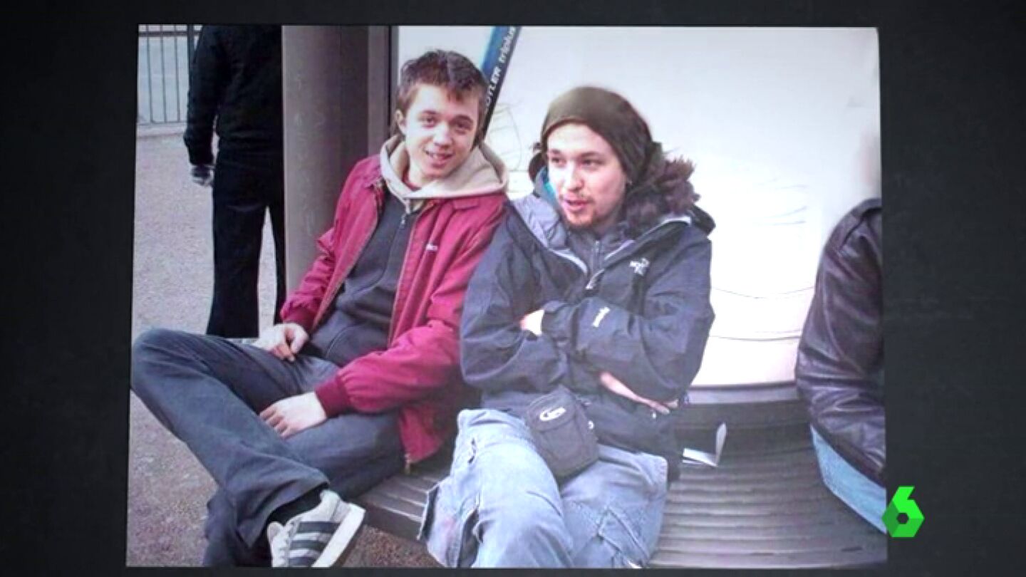 Frame 150.762803 de: Entre los pasillos de la Universidad y las protestas fuera de las aulas, as&iacute; se conocieron Pablo Iglesias e &Iacute;&ntilde;igo Errej&oacute;n