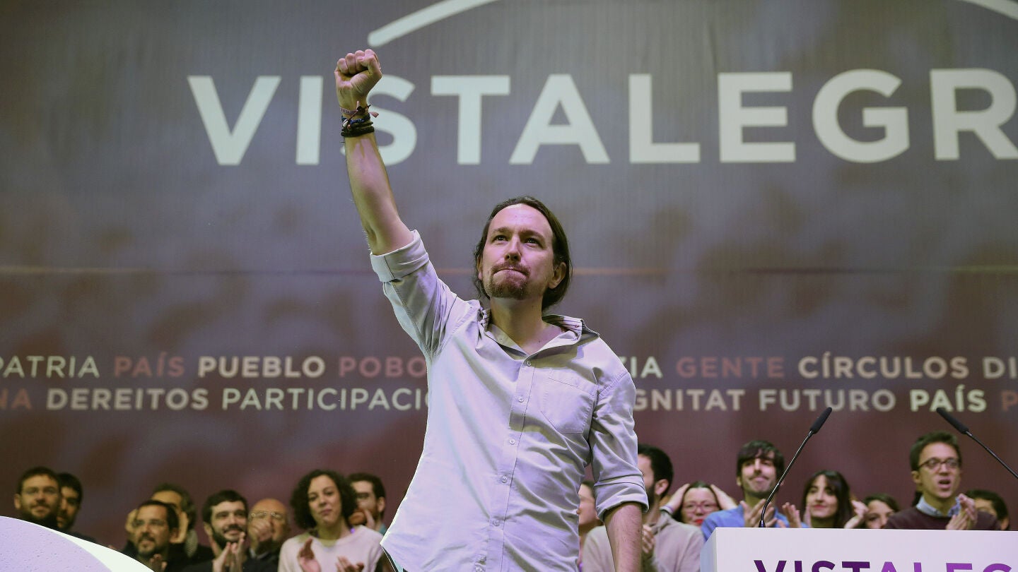 Pablo Iglesias, en Vistalegre