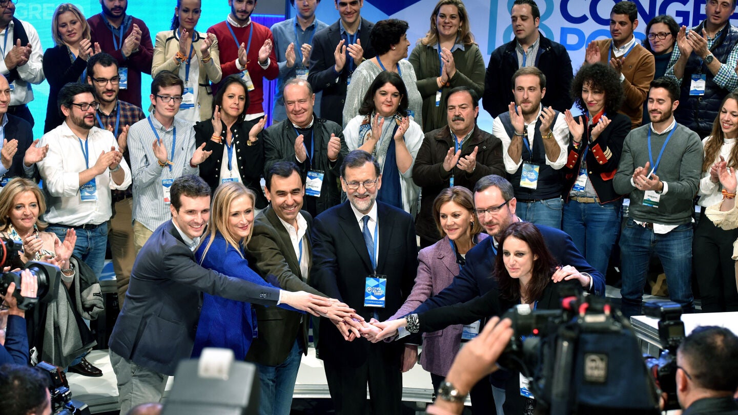 Mariano Rajoy, presidente del PP y del Gobierno de Espa&ntilde;a