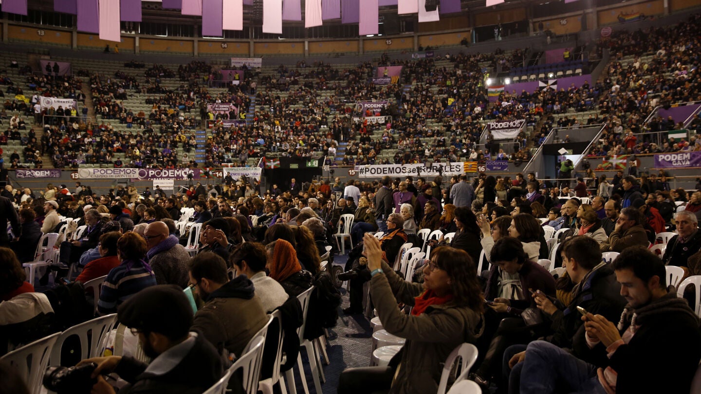 Imagen del interior de Vistalegre II