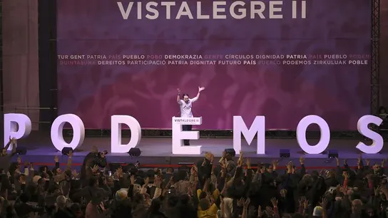 Pablo Iglesias en Vistalegre II Pablo Iglesias en Vistalegre II