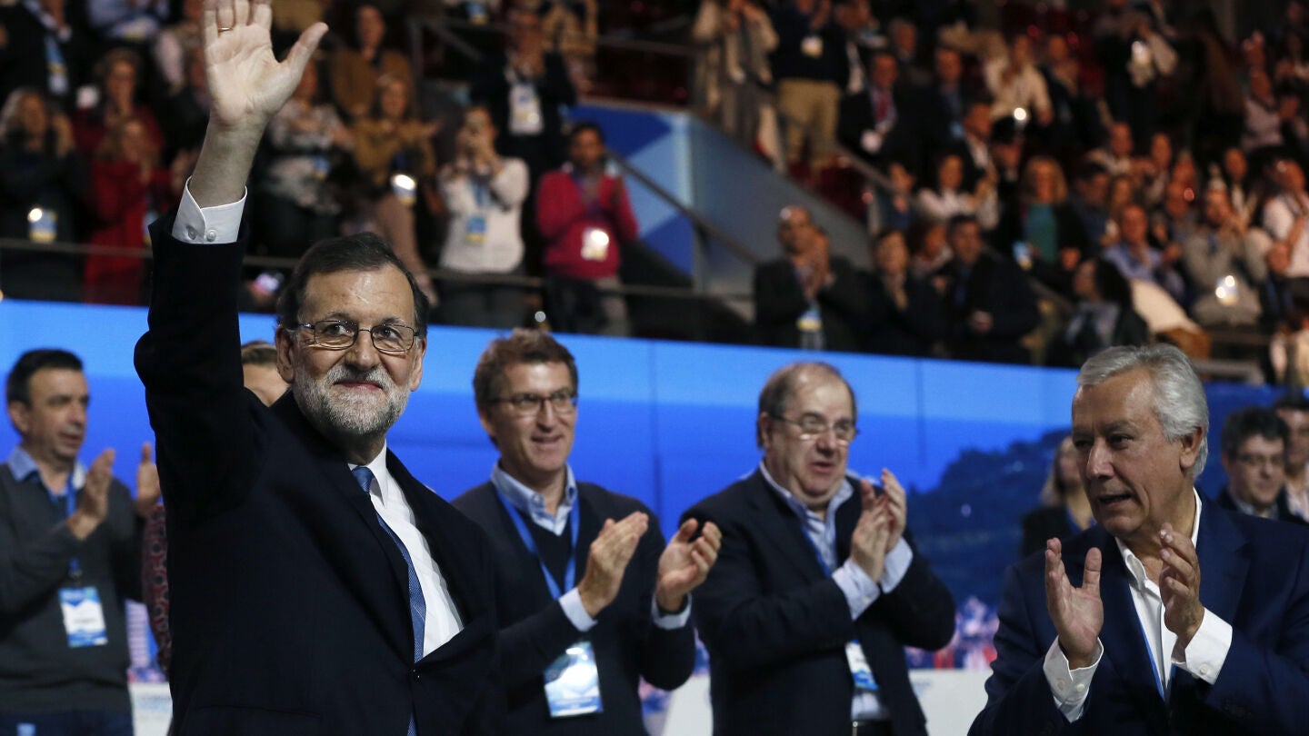 Mariano Rajoy en el Congreso del PP