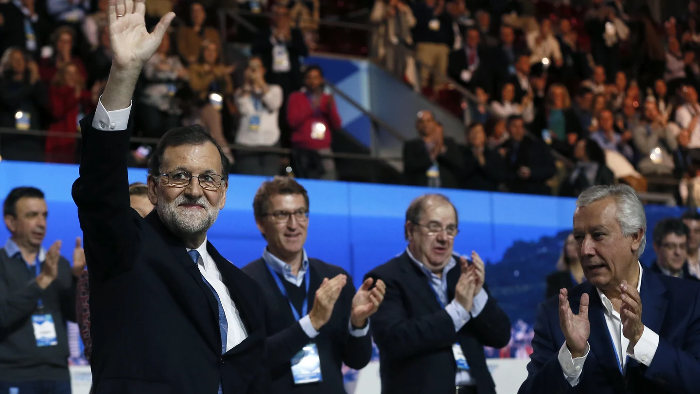 Mariano Rajoy en el Congreso del PP Mariano Rajoy en el Congreso del PP