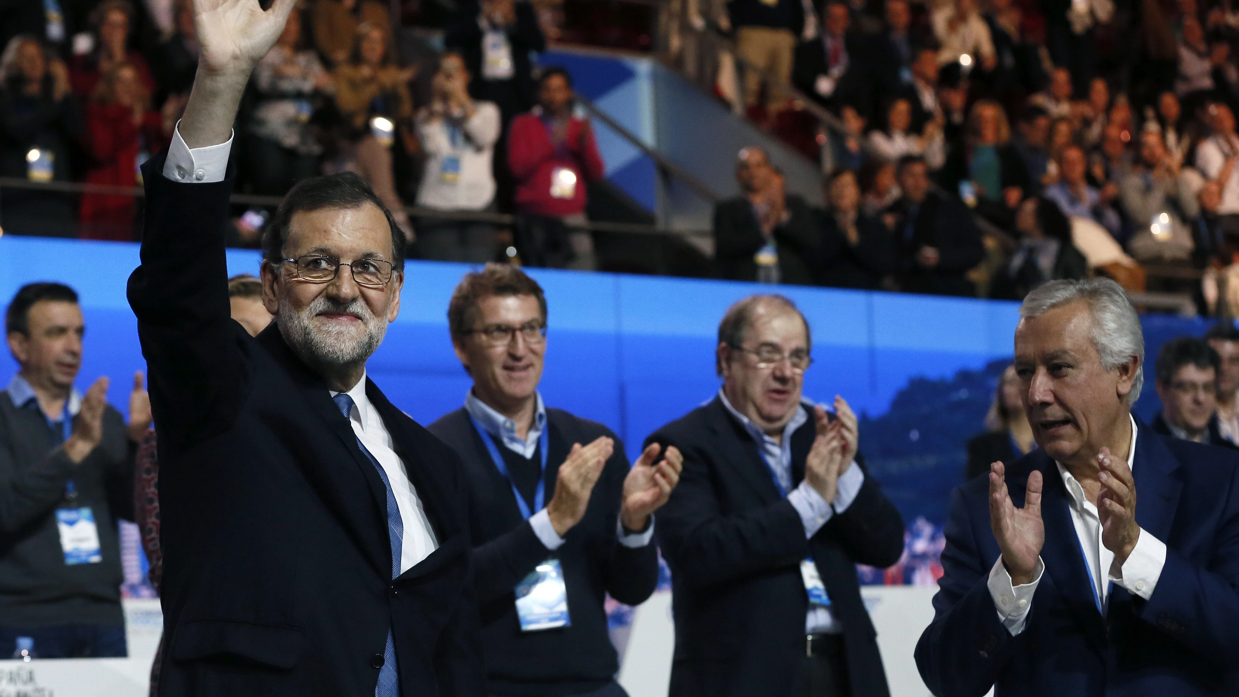 Mariano Rajoy en el Congreso del PP