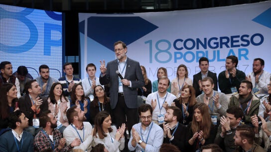 Rajoy, en el Congreso del PP