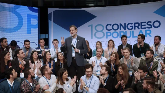 Rajoy, en el Congreso del PP Rajoy, en el Congreso del PP