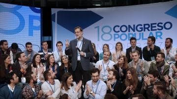 Rajoy, en el Congreso del PP