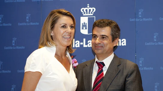 Rogelio Pardo junto a María Dolores de Cospedal Rogelio Pardo junto a María Dolores de Cospedal