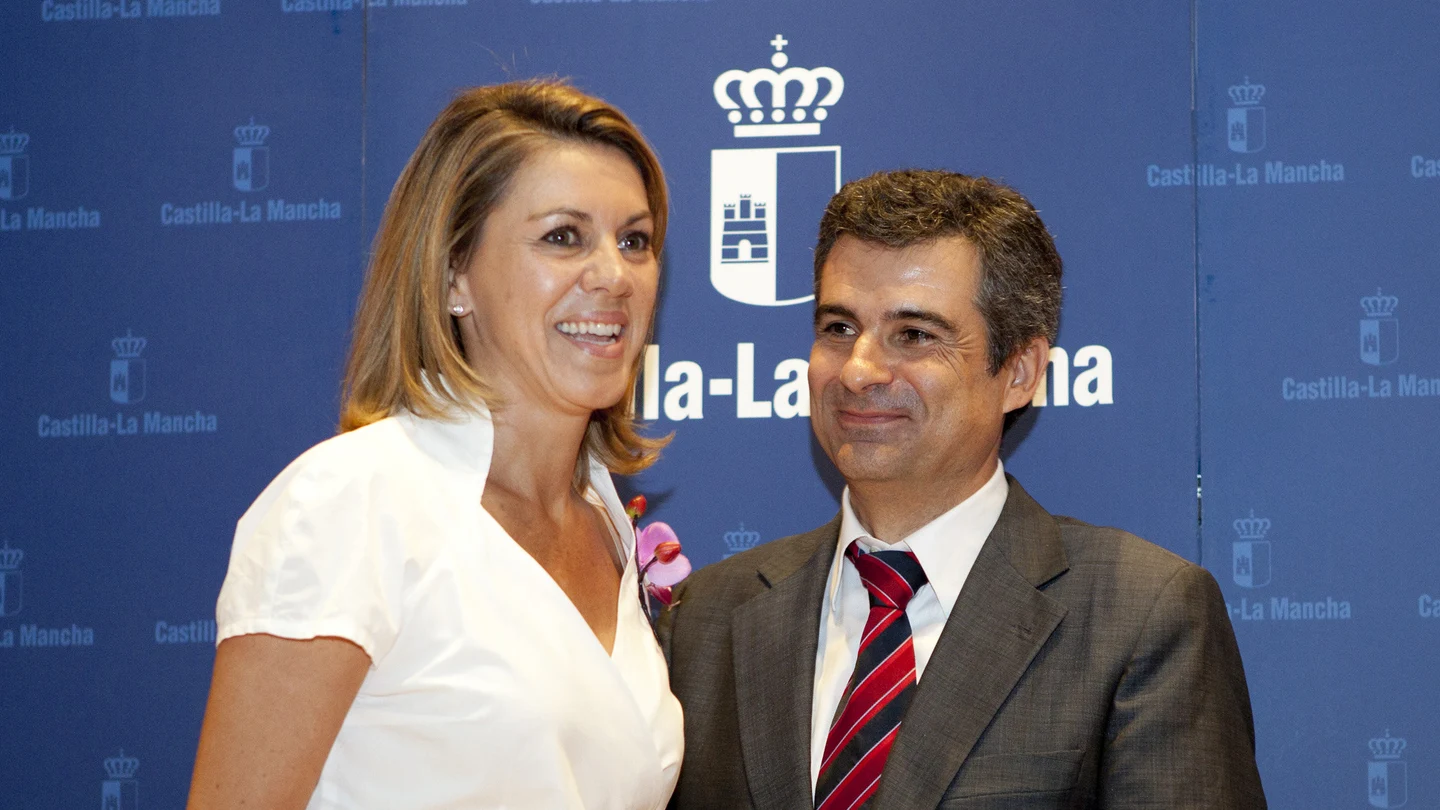 Rogelio Pardo junto a María Dolores de Cospedal Rogelio Pardo junto a María Dolores de Cospedal