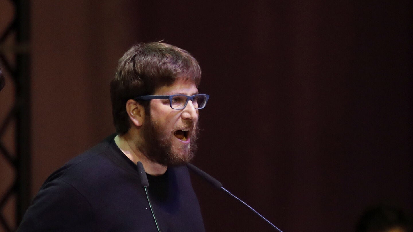 Miguel Urb&aacute;n, l&iacute;der del sector anticapitalista de Podemos