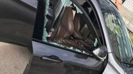 As&iacute; acab&oacute; el coche en el que viajaba Luca Toni