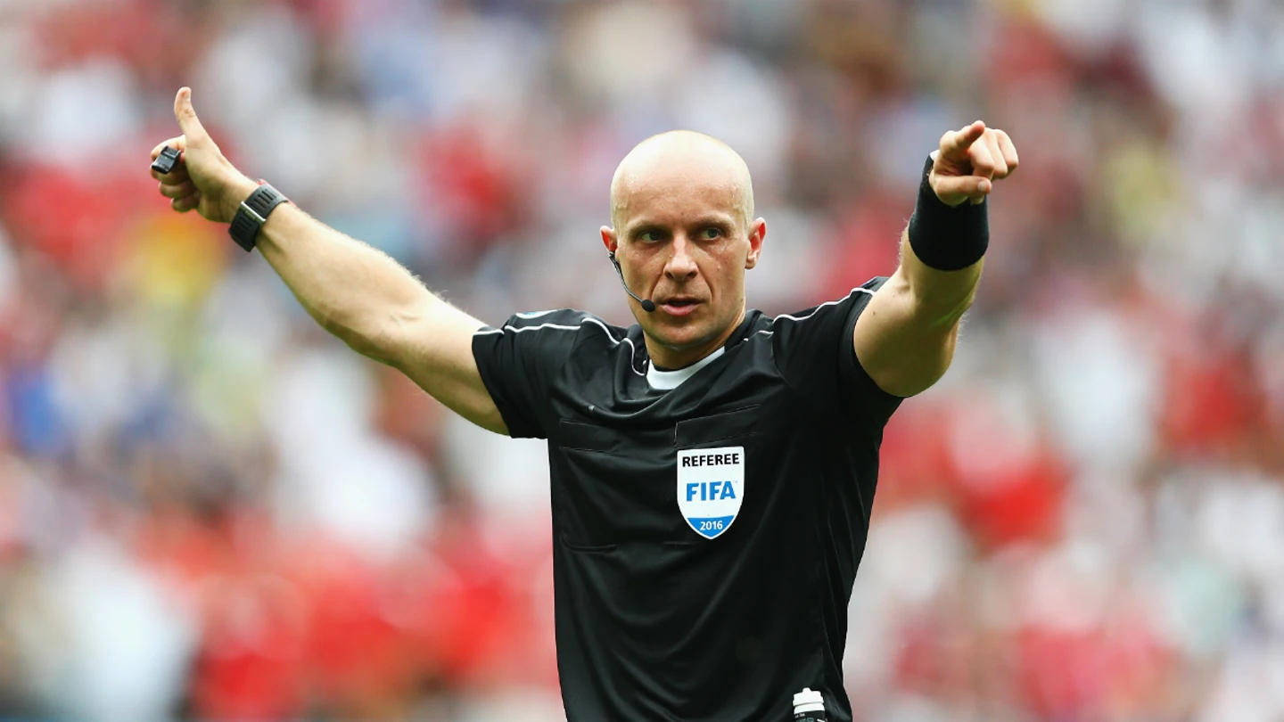 Marciniak, en un partido Marciniak, en un partido
