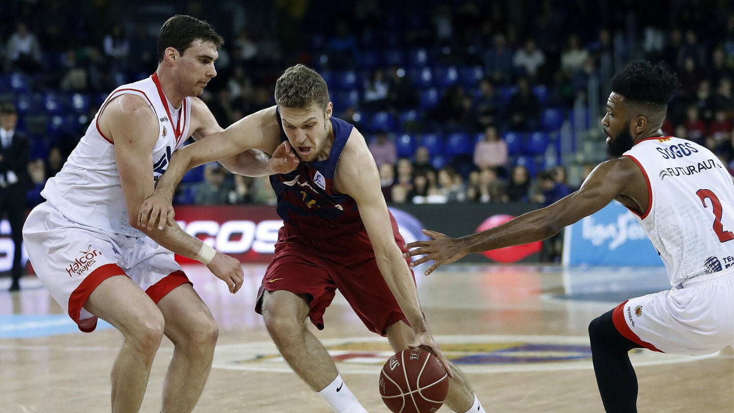 El ala-p&iacute;vot del FC Barcelona Lassa Aleksander Vezenkov