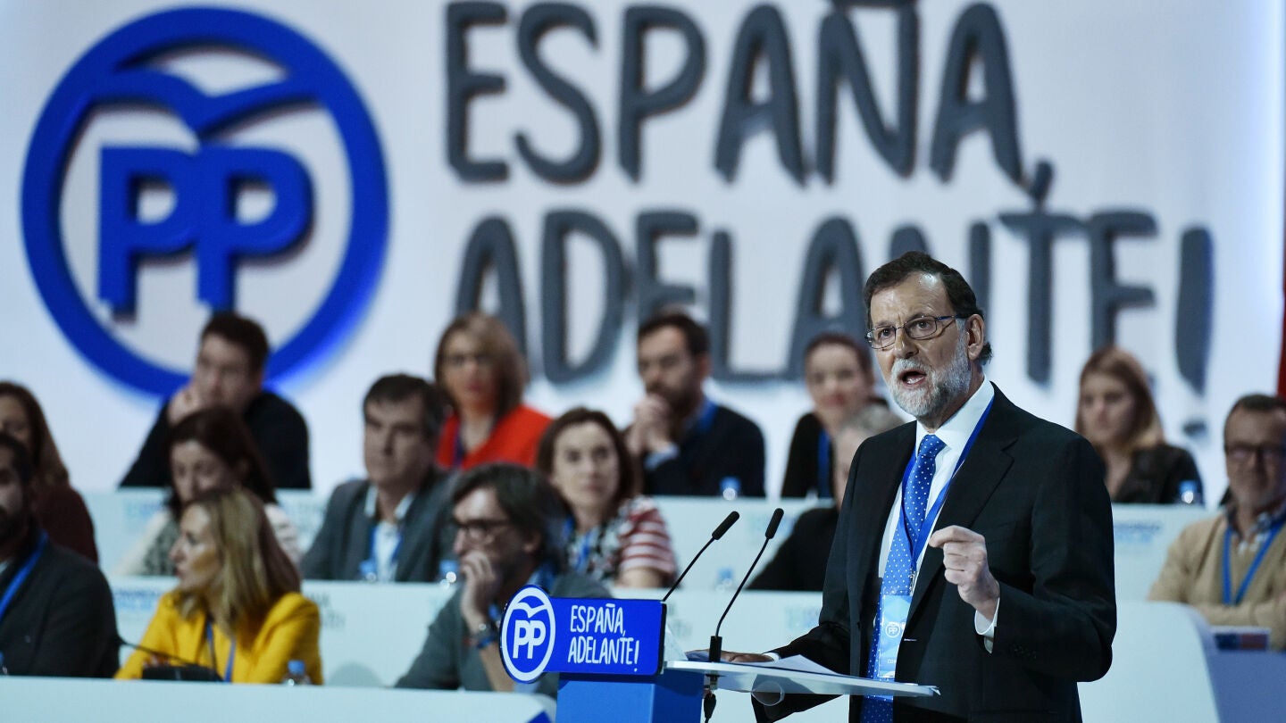 El presidente del Gobierno y del Partido Popular, Mariano Rajoy