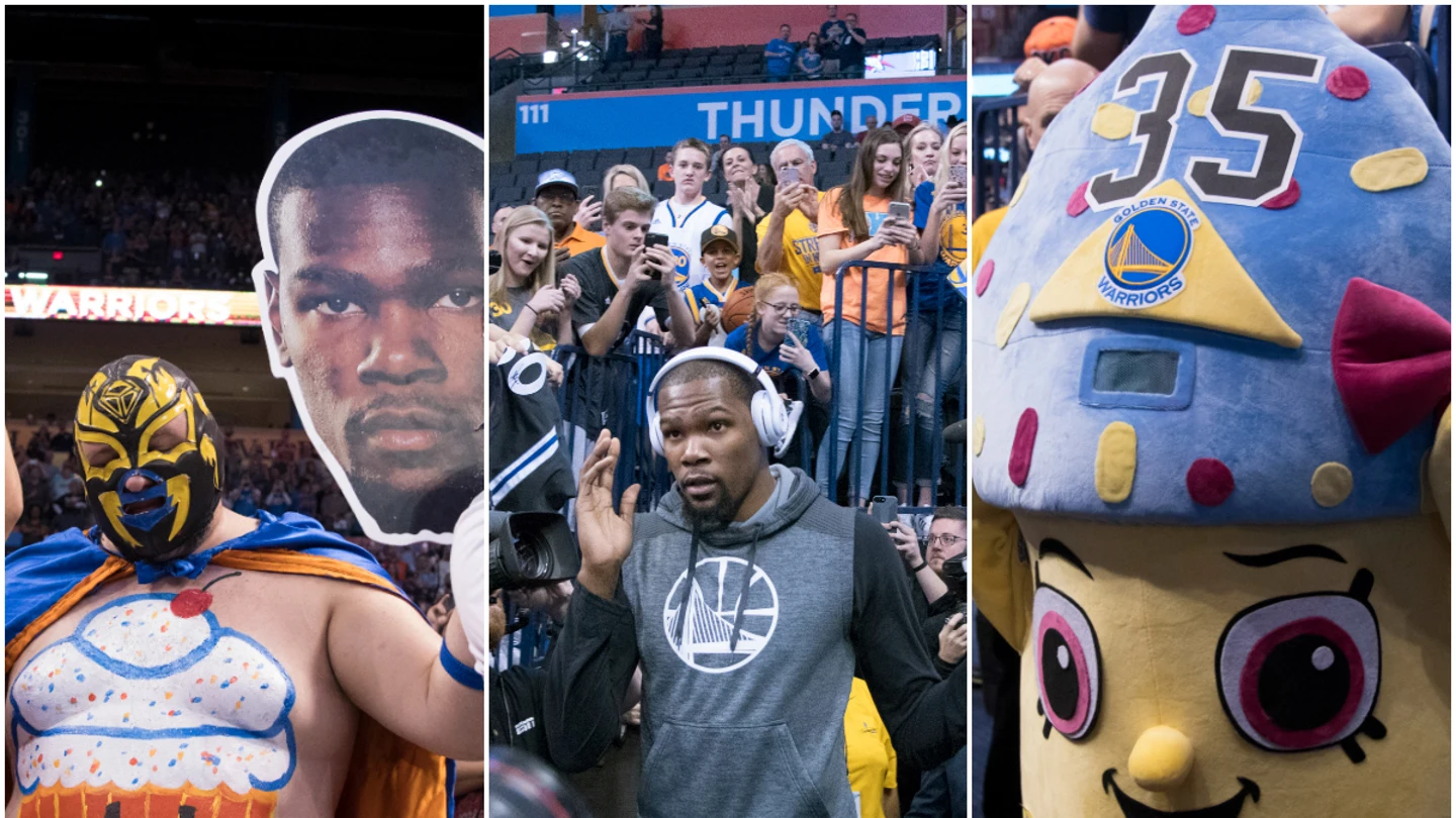 Las imágenes de Kevin Durant en su vuelta a Oklahoma Las imágenes de Kevin Durant en su vuelta a Oklahoma