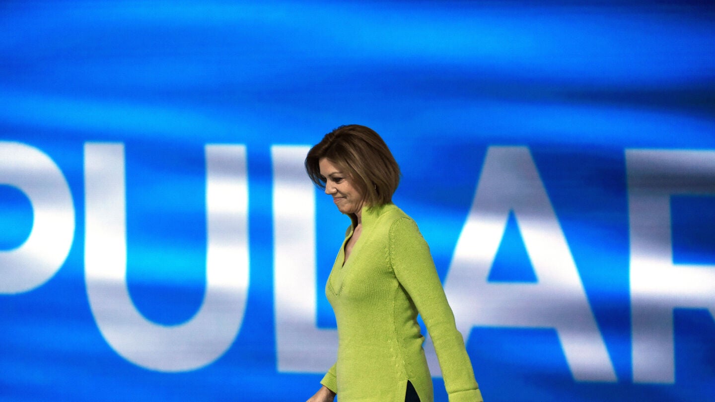 La secretaria general del PP, Mar&iacute;a Dolores de Cospedal