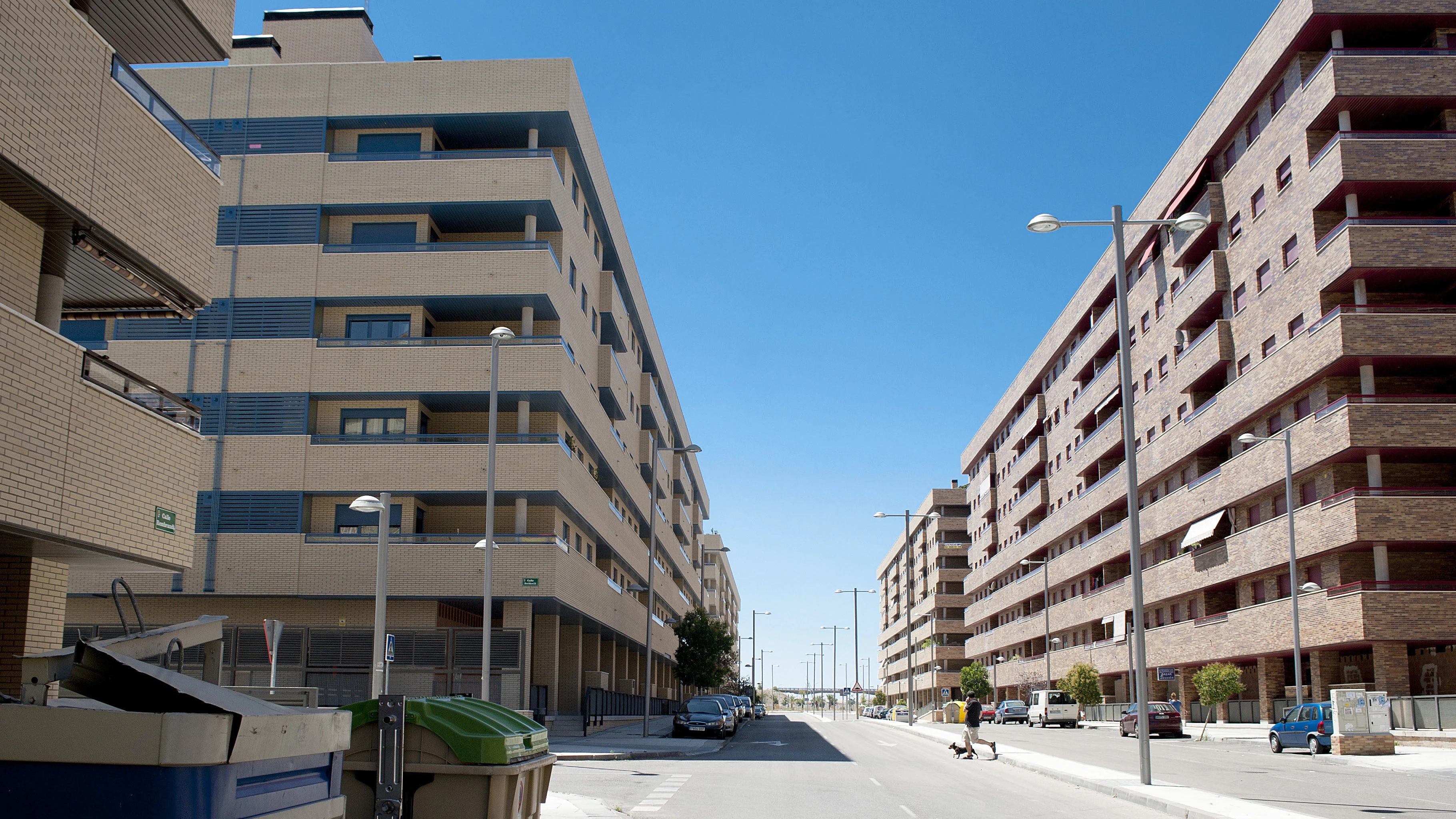 Vistas de la urbanización 'El Quiñón', en Seseña (Toledo)