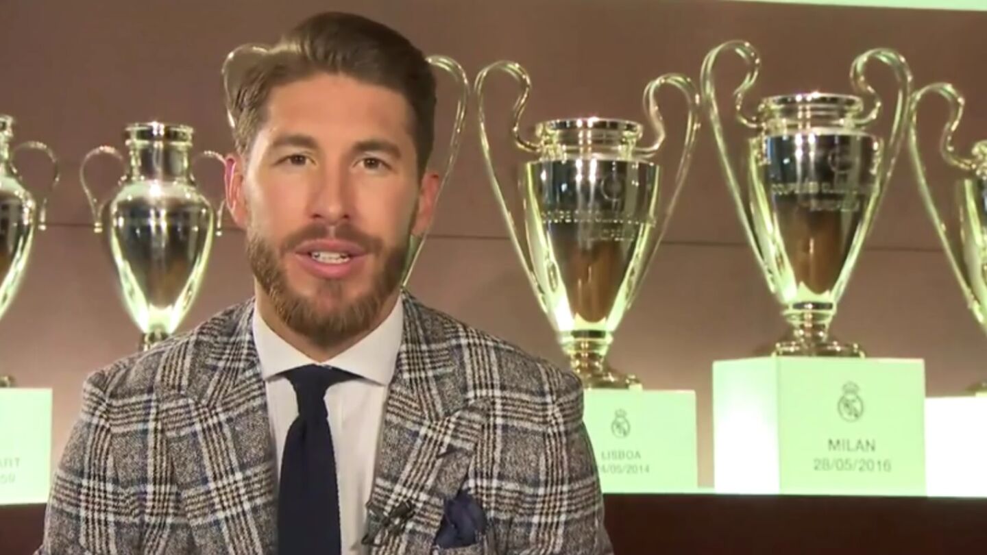 Sergio Ramos, central del Real Madrid