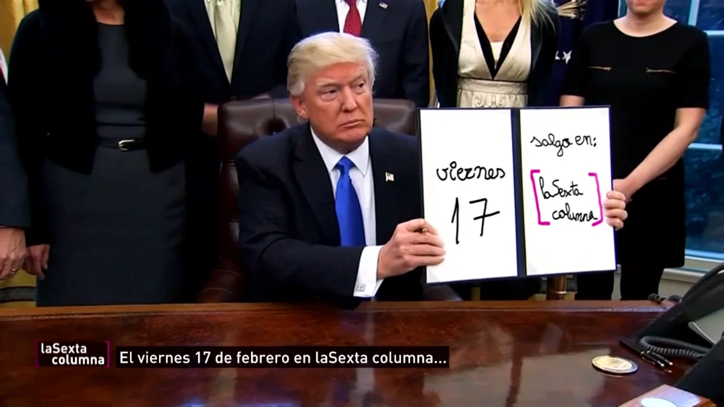 Viernes 17 de febrero: Donald Trump en laSexta Columna Viernes 17 de febrero: Donald Trump en laSexta Columna