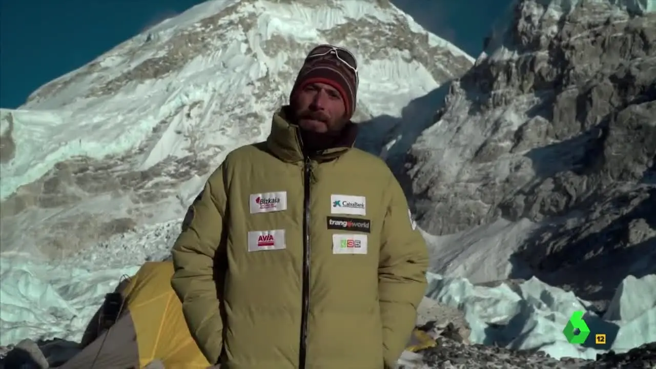 Alex Txikon en el Everest