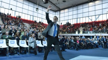 Mariano Rajoy en el Congreso del PP