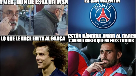 Los mejores memes del PSG-Barça Los mejores memes del PSG-Barça